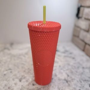 NWT Starbucks grapefruit studded tumbler!🍉